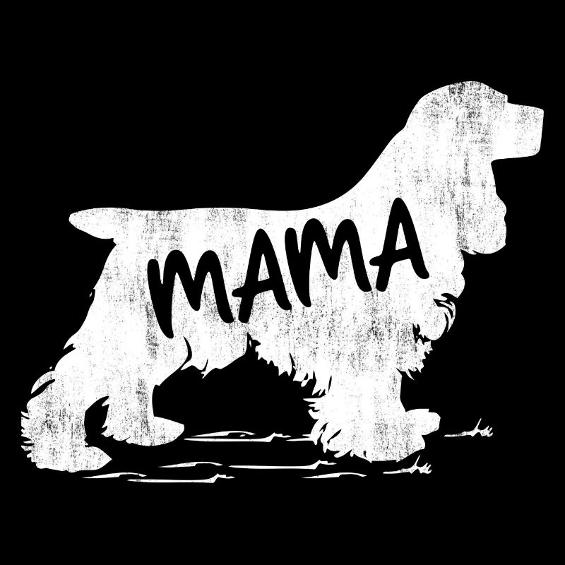 Cocker Spaniel Mama Dog Mom Pet Lover Cute