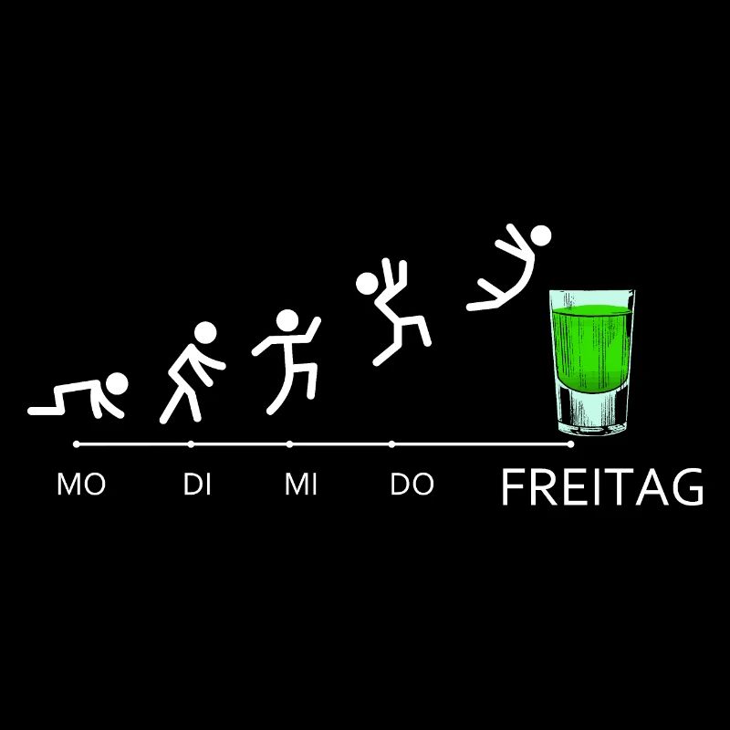 Pfeffi Evolution Pfefferminz Likör Saufen JGA