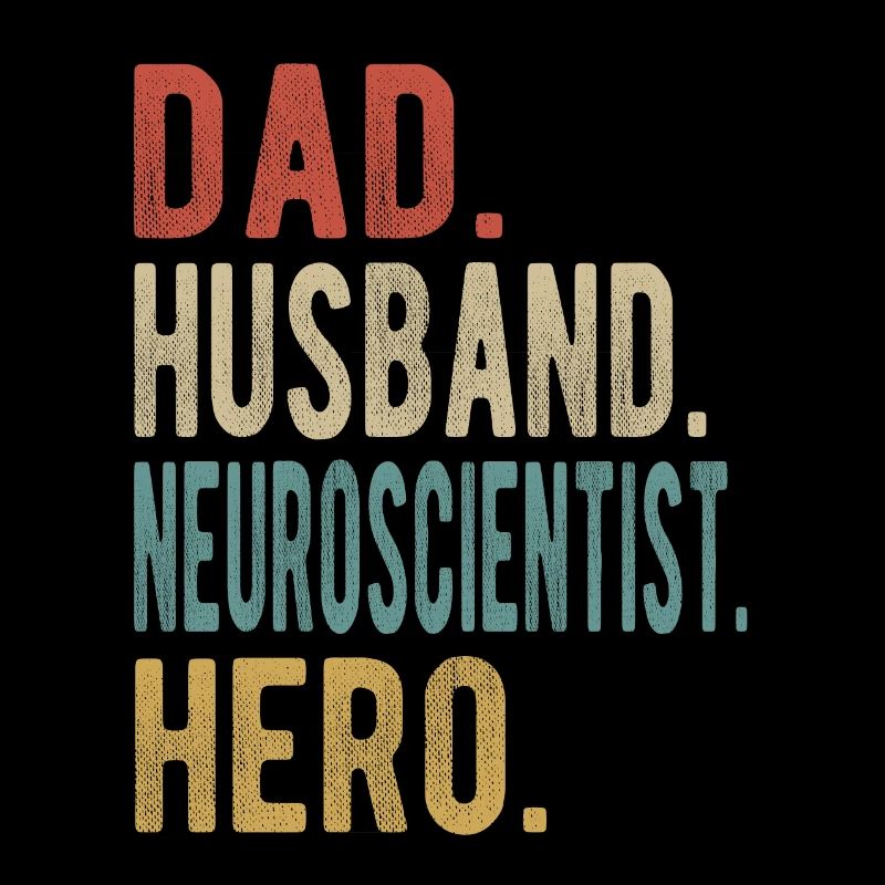 Neurowissenschaftler Papa Ehemann Held
