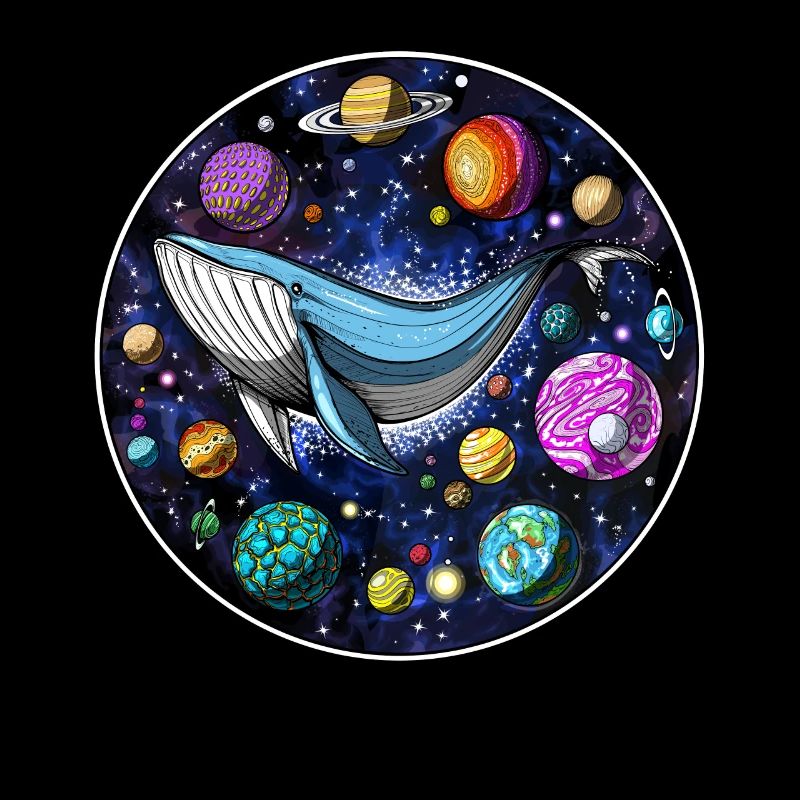 Baleine psychédélique