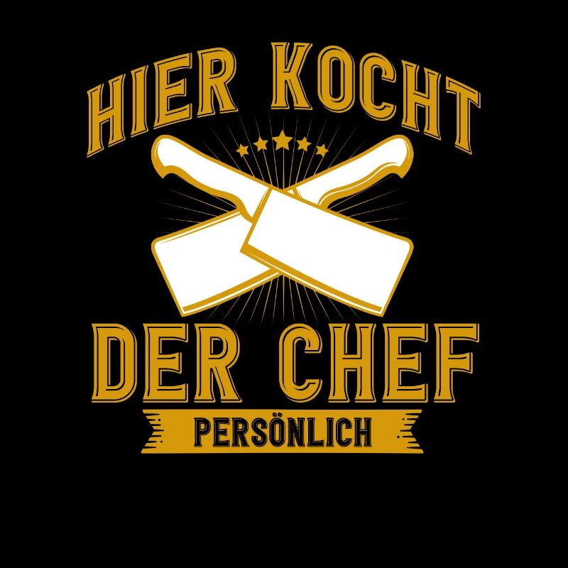 Hier Kocht Der Chef Persönlich Kochen Geschenk