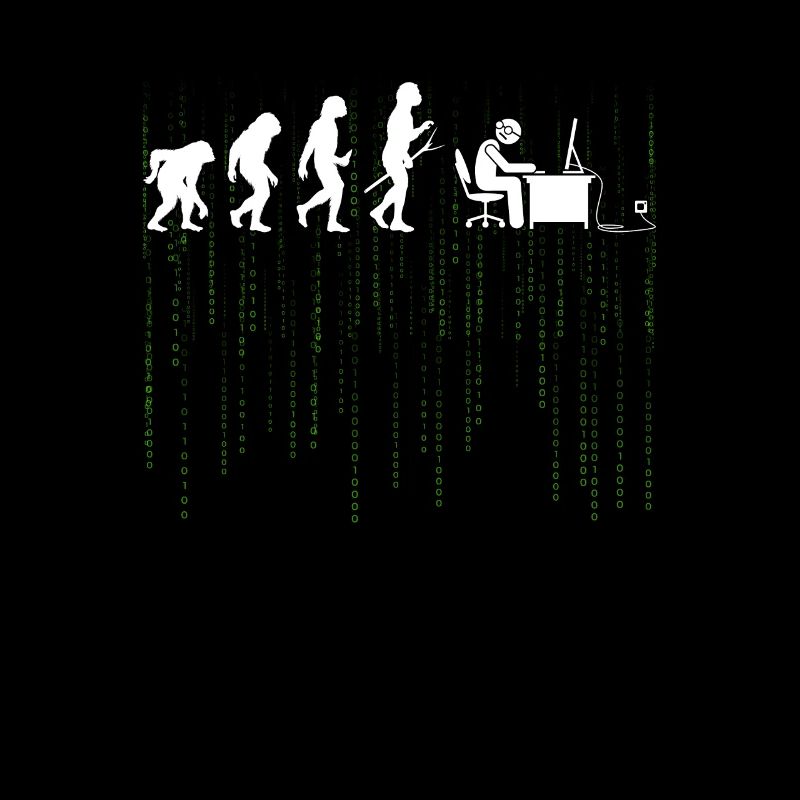 Evolution Computer Enticklung BrushIng Gift