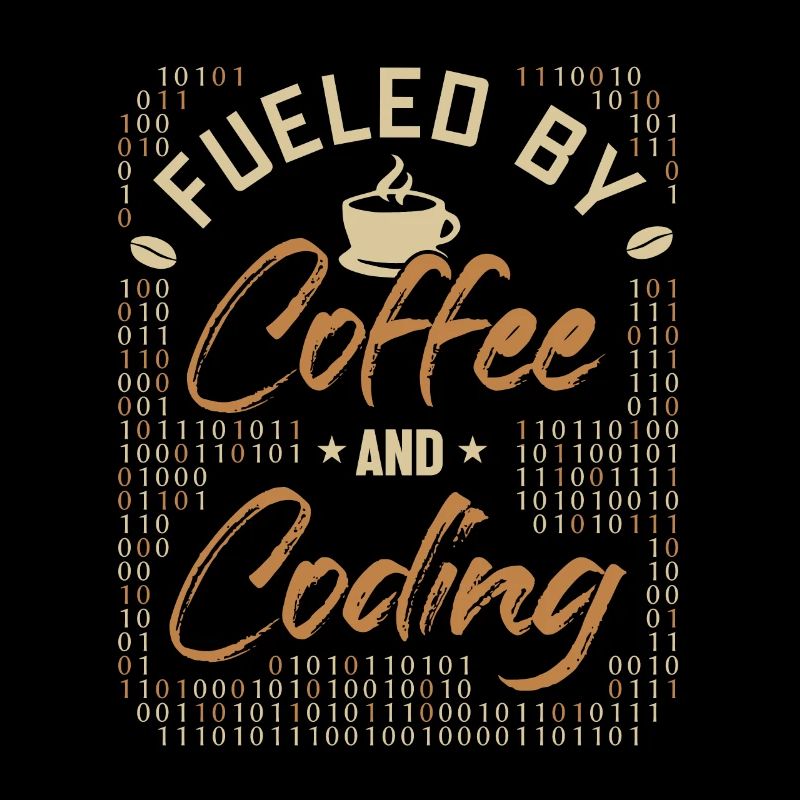 Fueled by Coffee and Coding Coder Software