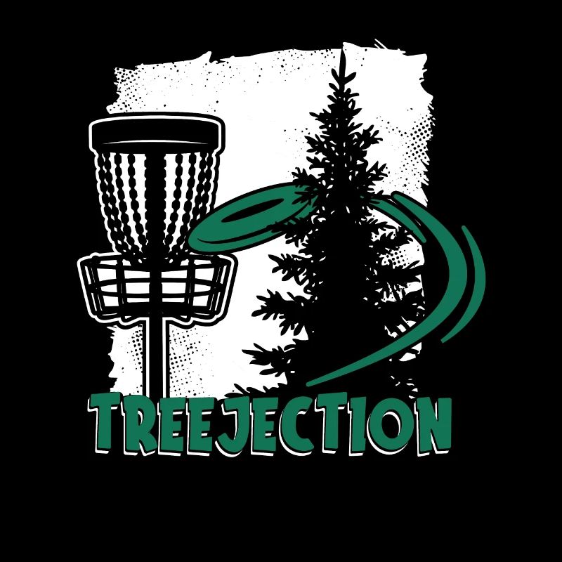 Treejection Basket Disc Golfer Frisbee Golf