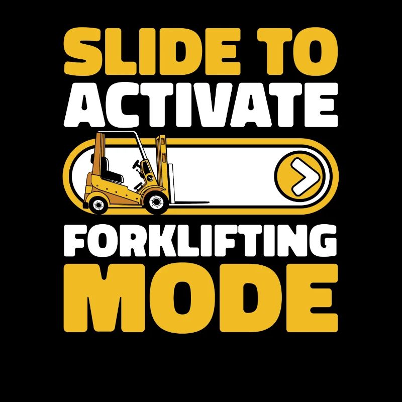 Slide To Activate Forklifting Mode Gabelstapler