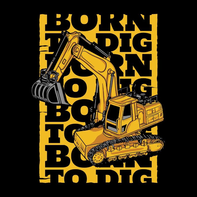 Grue sur chenilles Born To Digator Duty cycle