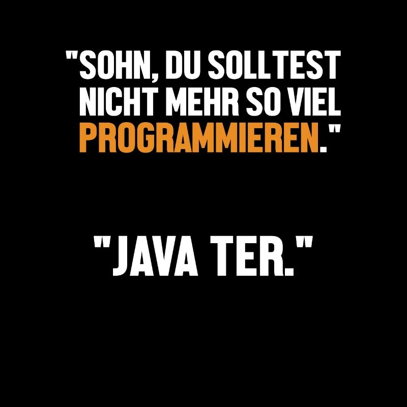 Sohn Programmieren Ja Vater Developer Coder