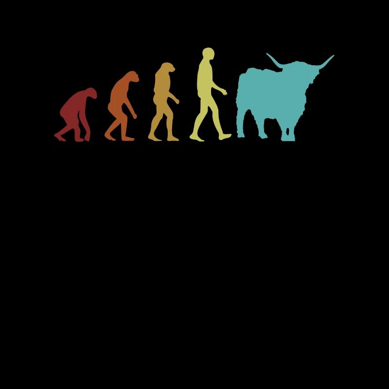 Highland Cattle Evolution Highland Vache Highland