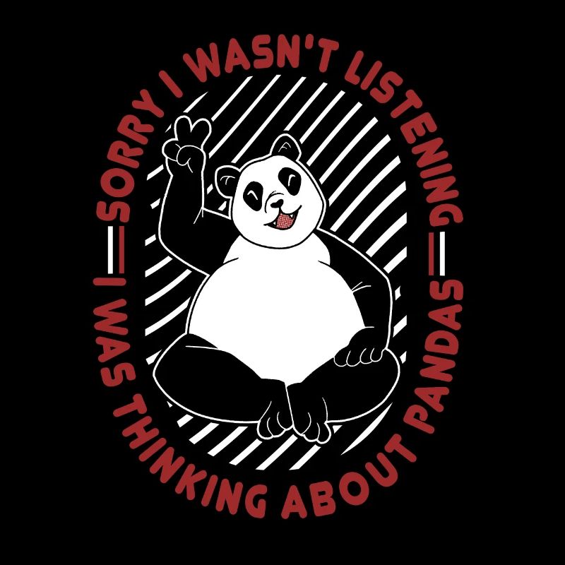 Ich dachte an Pandas Panda Bär Freund Riese