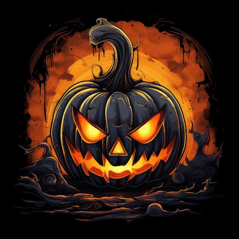 Halloween Creepy Pumpkin