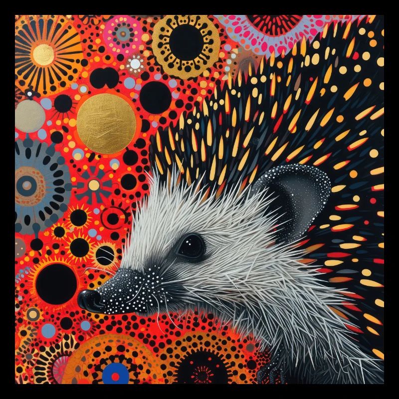 igel, bunt, tier, geschenk, geschenkidee