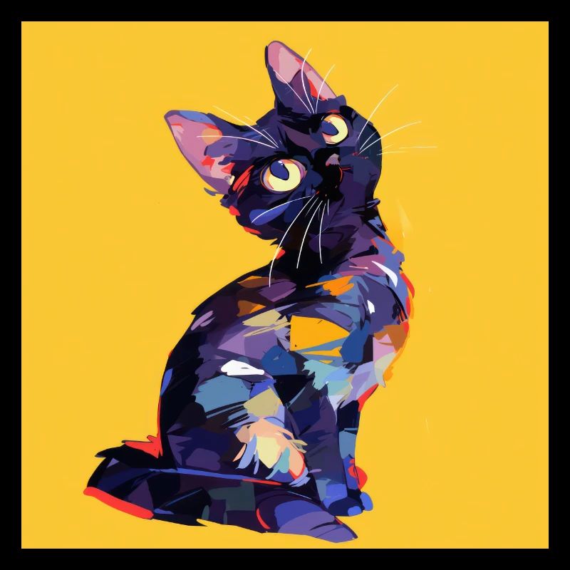 Chat, Motif De Chat