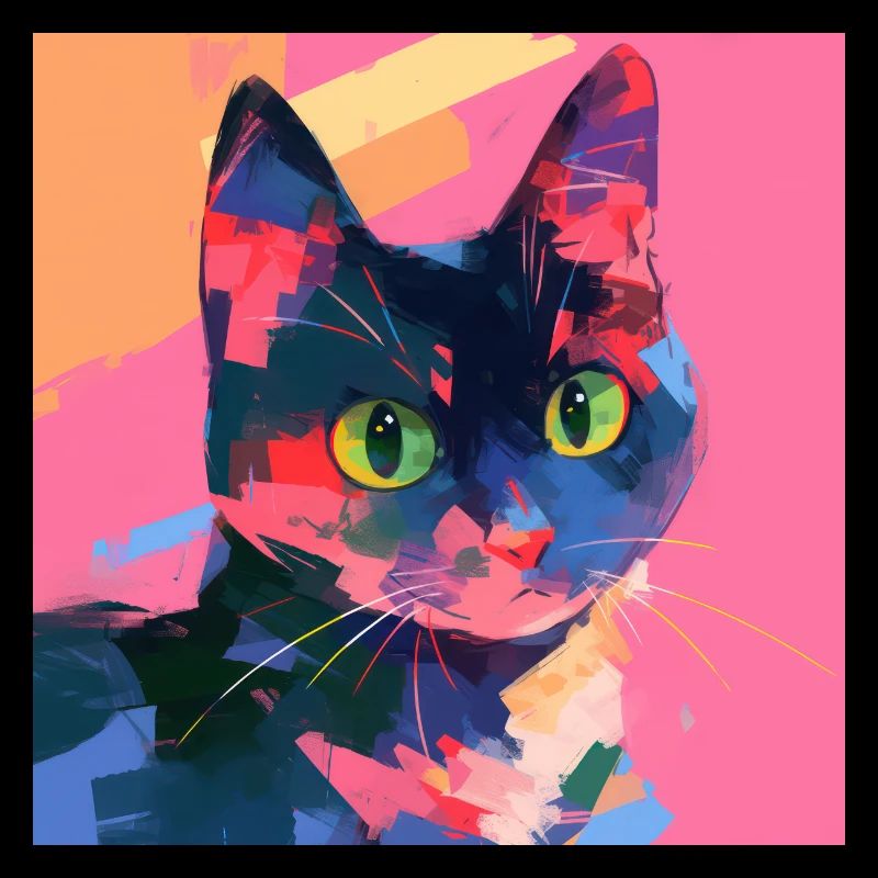 Chat, Motif De Chat