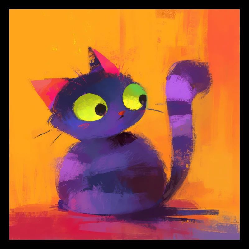 Chat, Motif De Chat