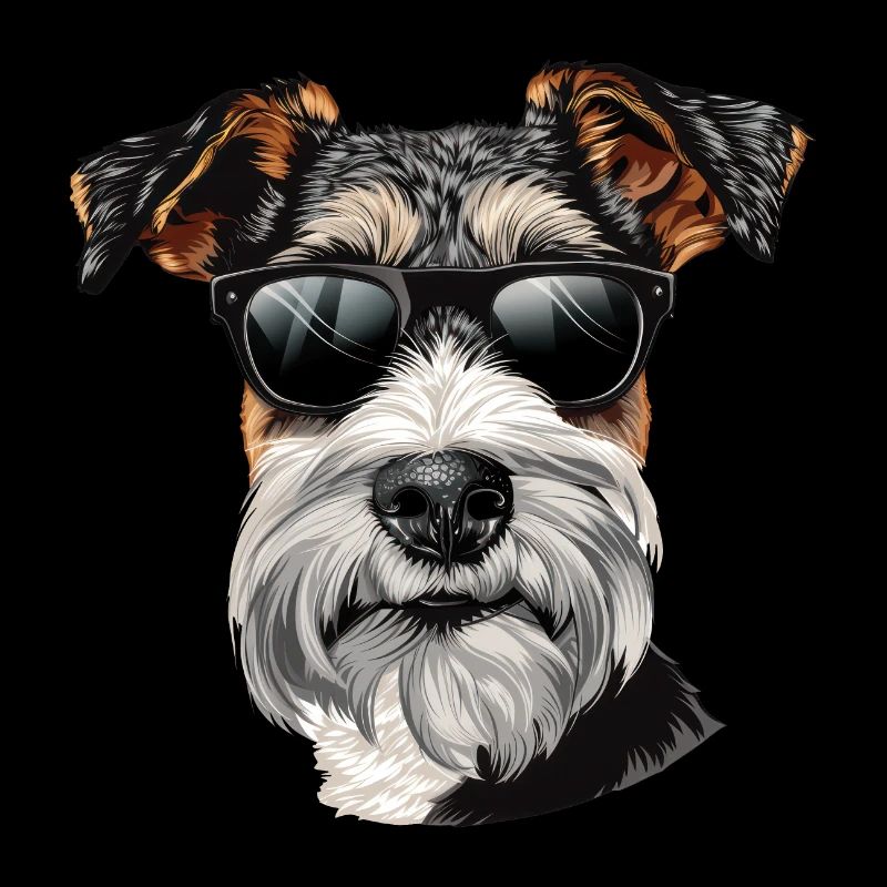 Drahthaar Foxterrier, Wire Fox Terrier, Hund