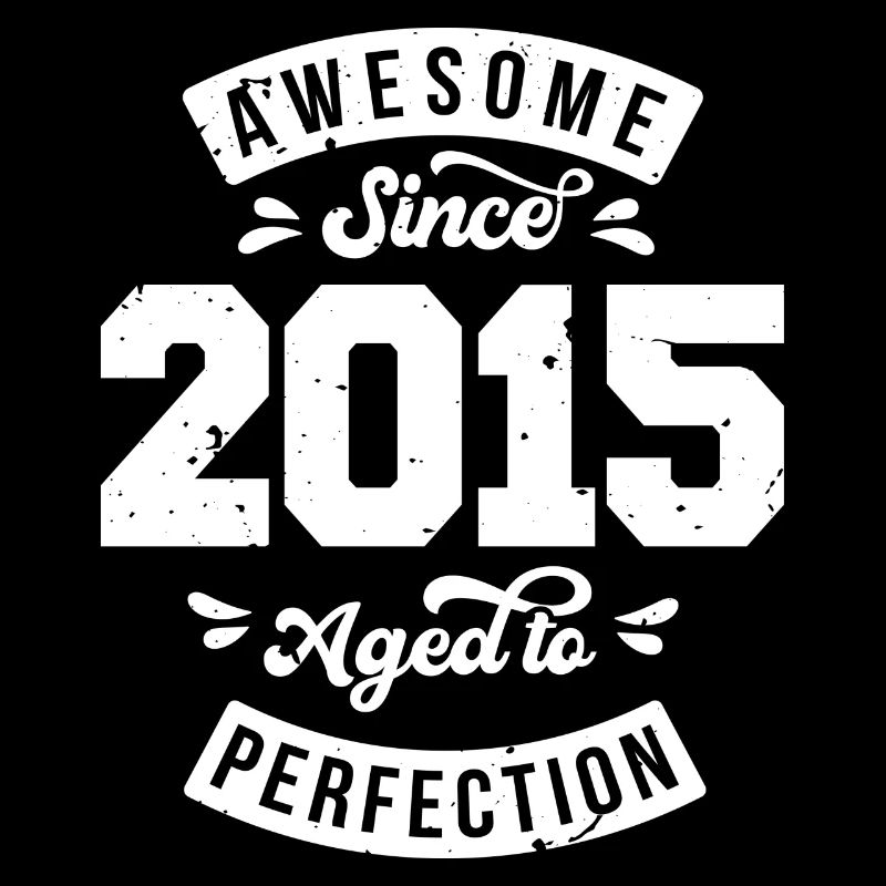 Vintage 2015 Geburtstag - retro 2015