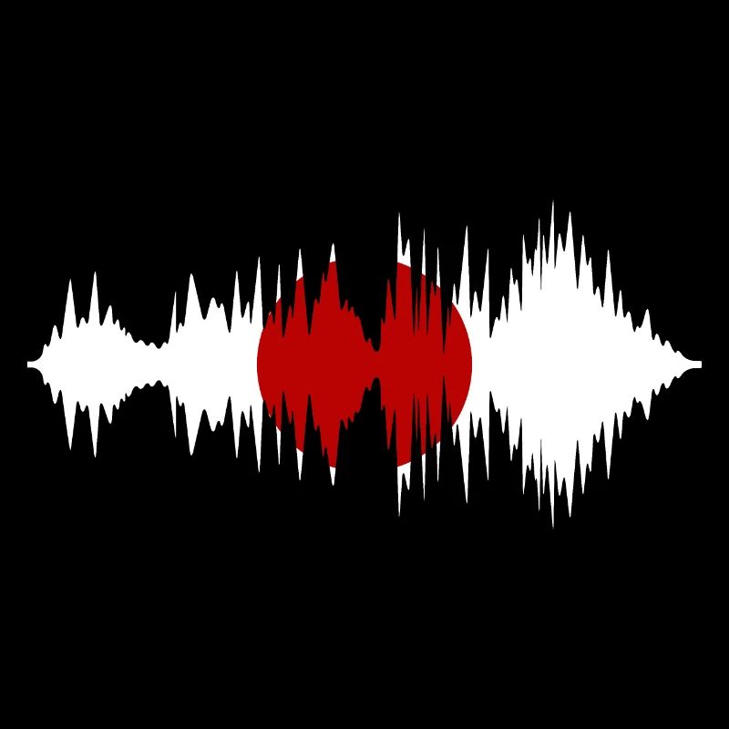 Drapeau du Japon utilisé Look Nihon drapeau japonais