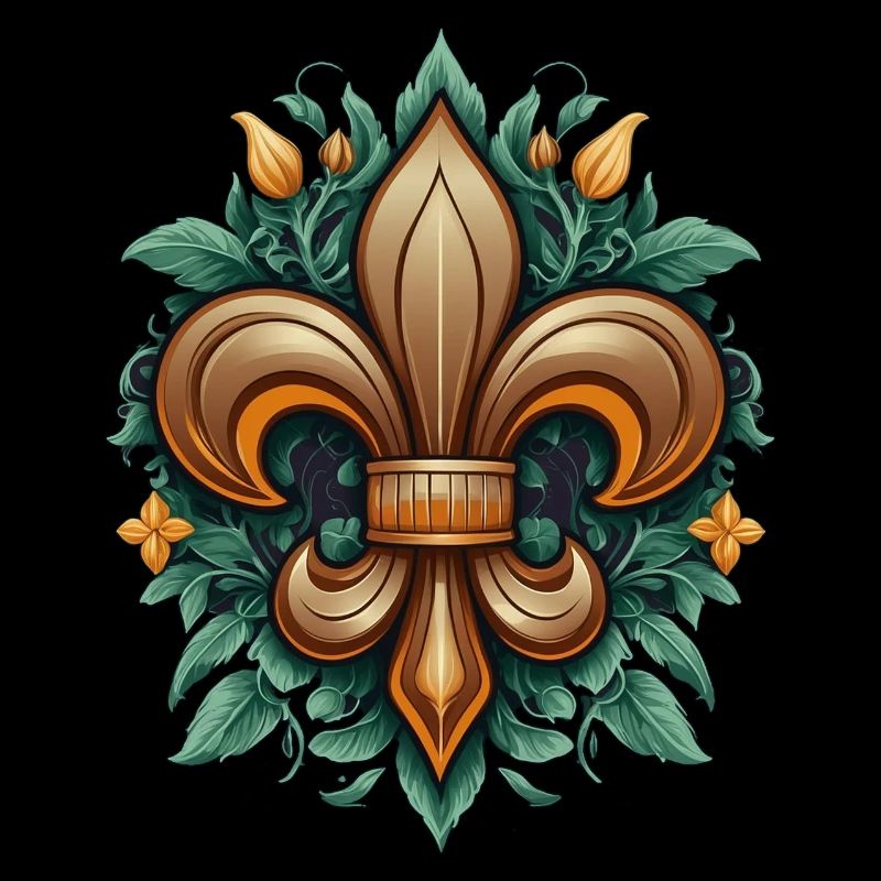 Scouts Scouts Fleur-de-Lis Traditional Embl