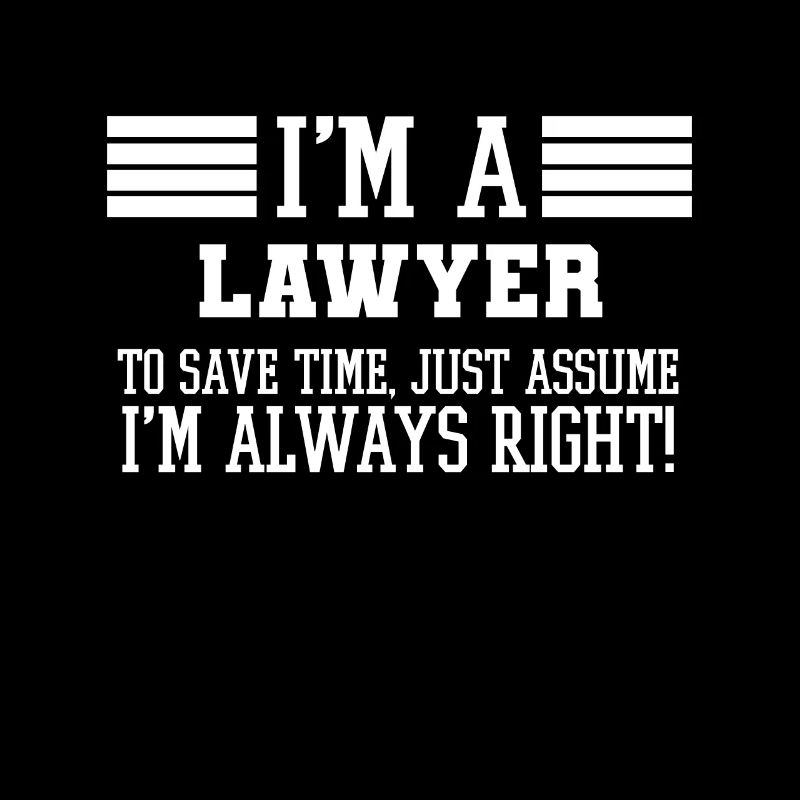 Anwaltsgeschenk, ich bin ein Anwalt, um Zeit zu sparen