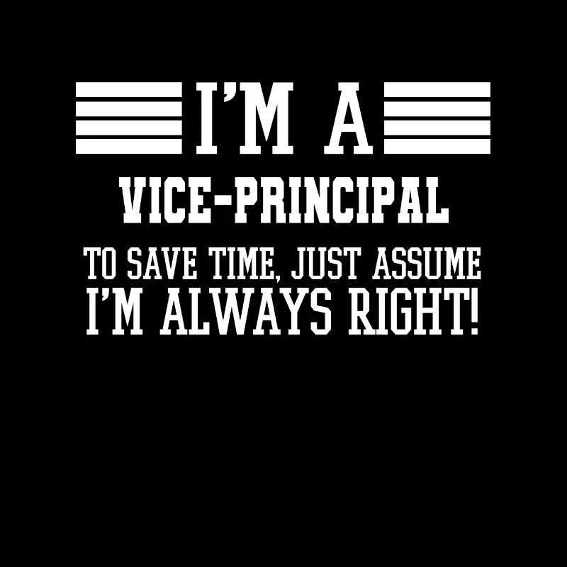 Vize-Principal-Geschenk, ich bin ein Vize-Principal zu sparen