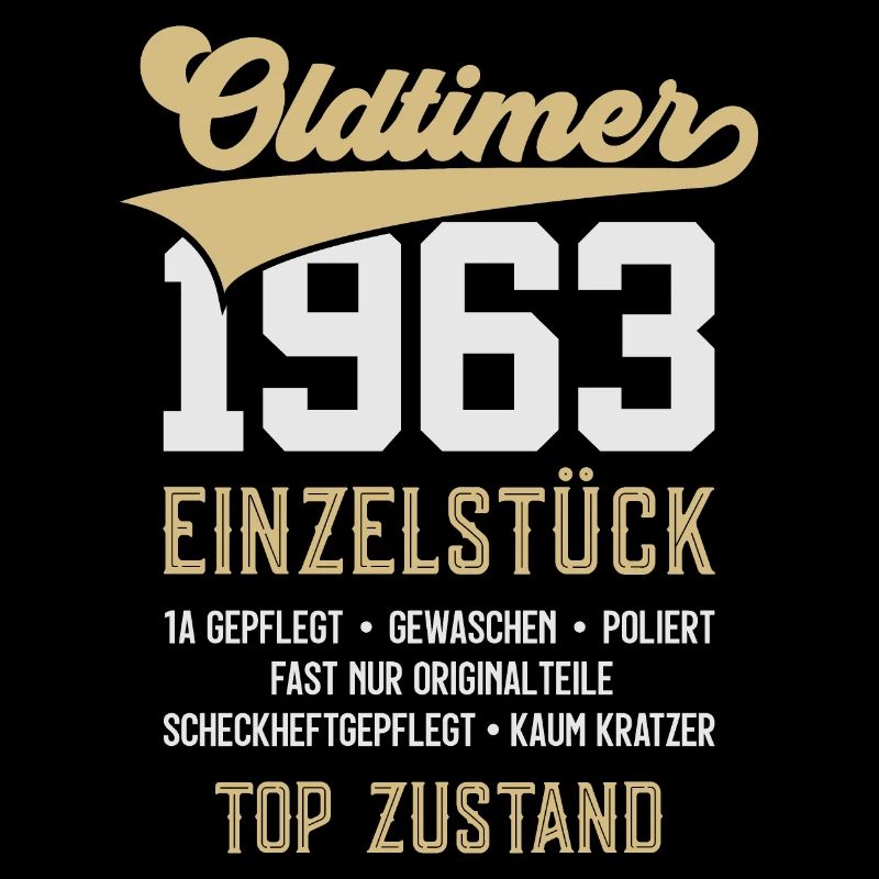 63. GEBURTSTAG OLDTIMER 1963