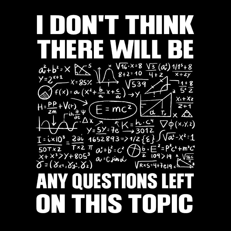 Mathe-Mathe-Mathematiker Geschenk