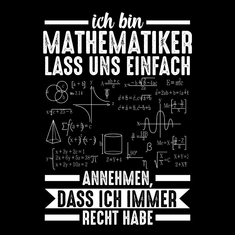 Mathematiker Beruf Mathematik Geschenk