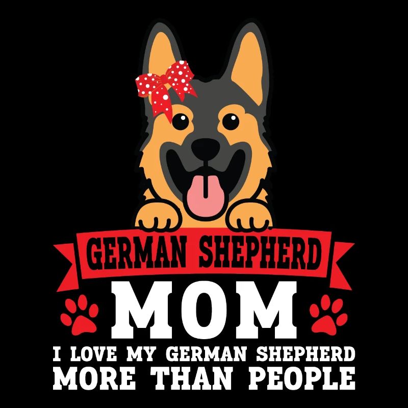 Schäferhund Mama Deutscher Schäferhund Geschenk
