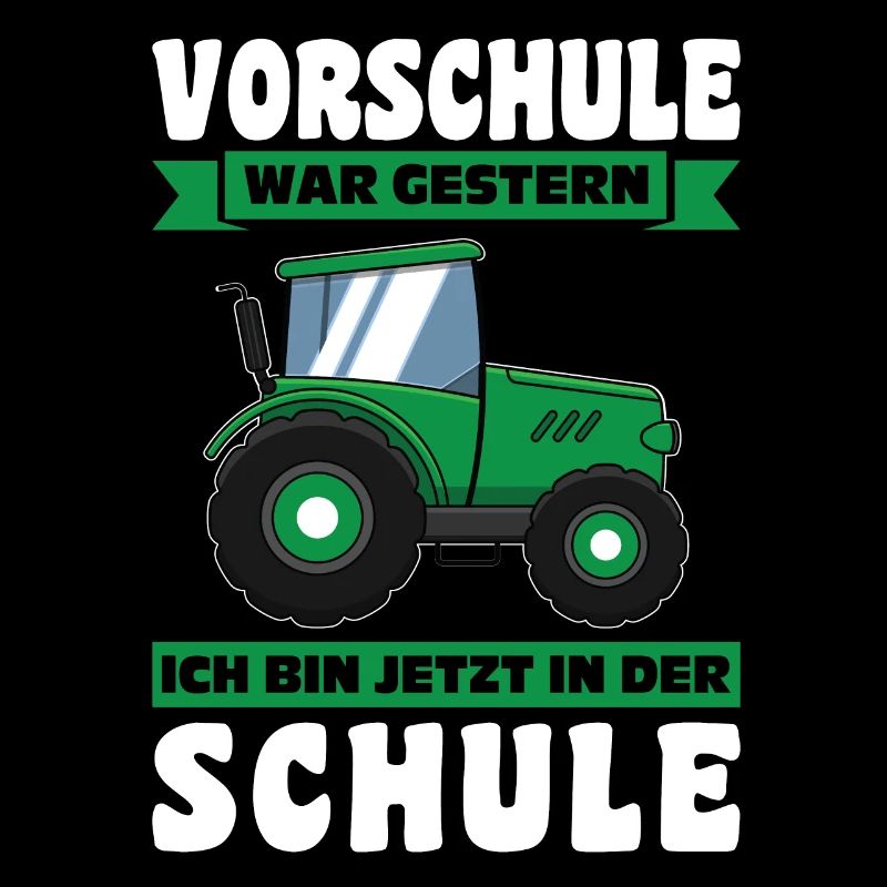 Schulkind Traktor Schulstart Geschenk