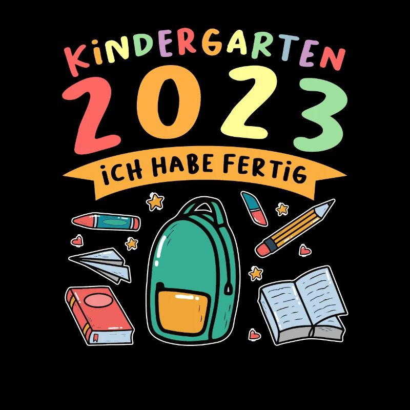 Kindergarten 2023 Abschluss Kindergartenkind Gesch