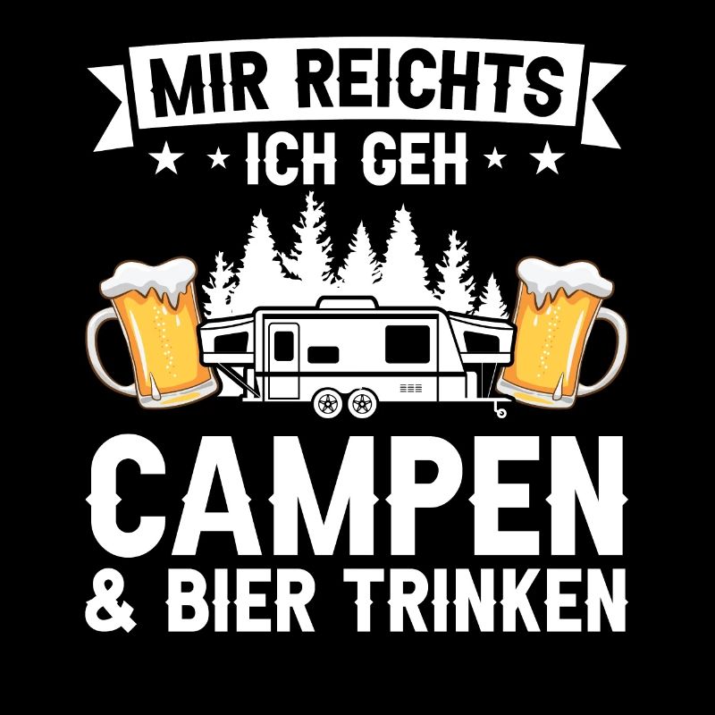 Campen Camping Bier Geschenk