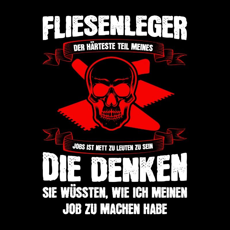 Fliesenleger Beruf Fliesenlegen Geschenk