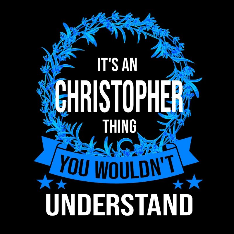 Vorname Christopher Name Christopher Geschenk