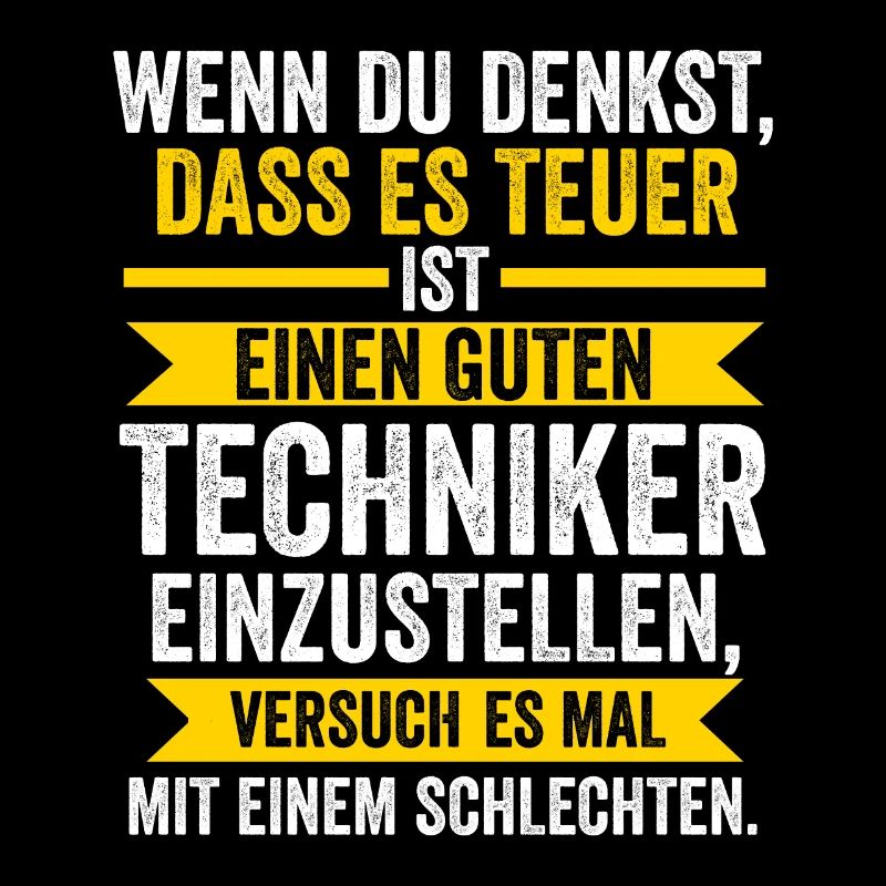 Techniker Beruf Beruf Geschenk