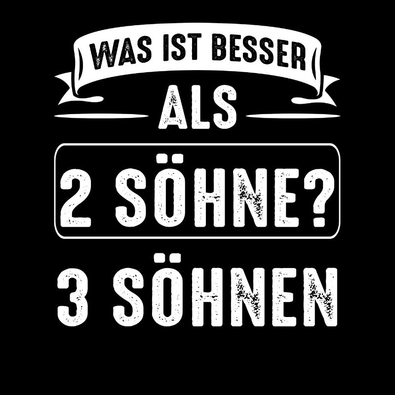 Papa 3 Söhne Papas Geschenk
