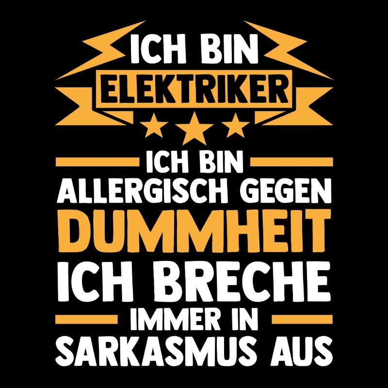 Elektriker Beruf Elektroarbeiter Geschenk