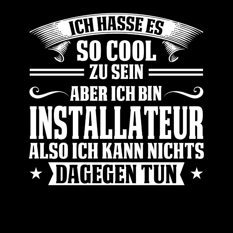 Installateur Beruf Installateure Geschenk