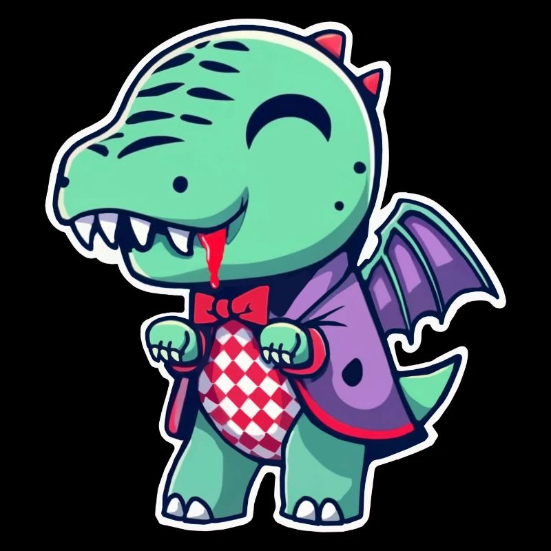 Dragon Vampire Monster Manga Chibi