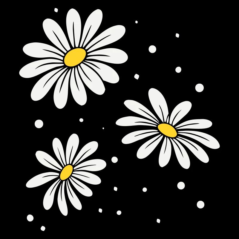 Gänseblümchen Punkte