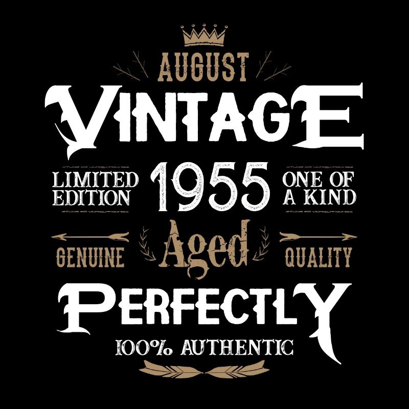 August 1955 geboren Legenden Geburtstag