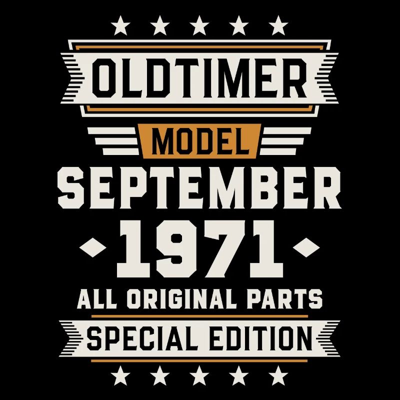 Oldtimer September 1971 Geburtstag Geschenk