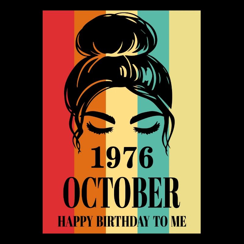Octobre 1976 Joyeux anniversaire à moi