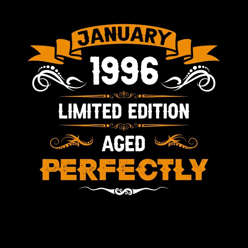 Januar 1996 Vintage Geburtstag Geschenk