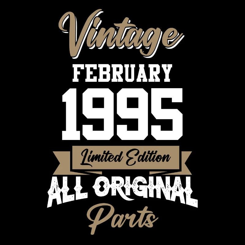 February 1995 Vintage Birthday Gift