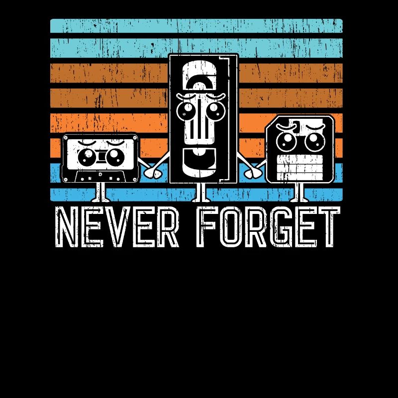Retro Never Forget Vintage Gift Idea