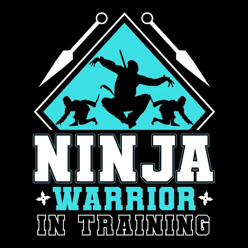 Ninja-Krieger im Training - Ninja-Krieger-Geschenk