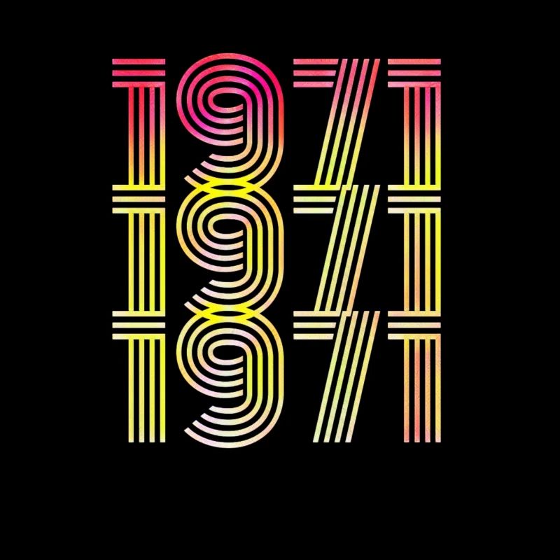 1971 / Geburtstag Geschenk