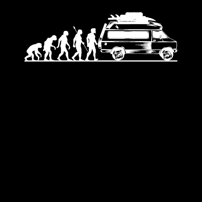 Tshirt Evolution Camper Geschenk