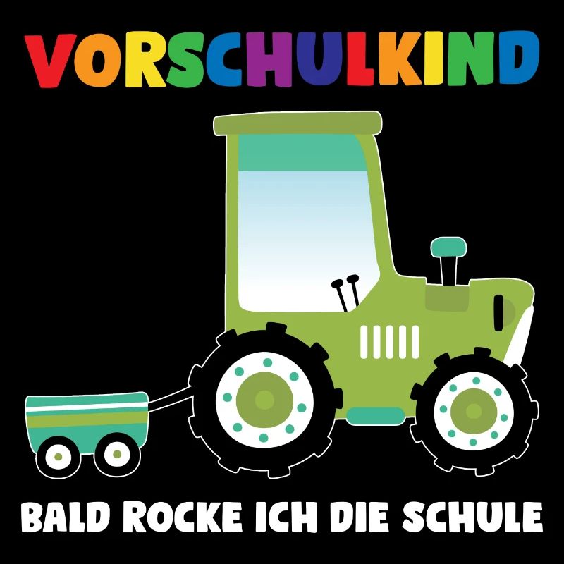 Vorschulkind Traktor Vorschulkinder Geschenk