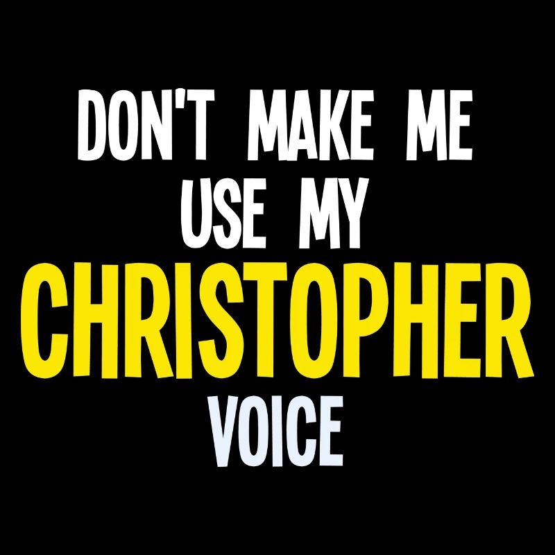 Vorname Christopher Name Christopher Geschenk